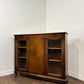 Reproduction Mahogany Glazed Bookcase