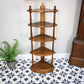 Ercol Windsor 5 Tier What Not in Golden Dawn. Model 1105