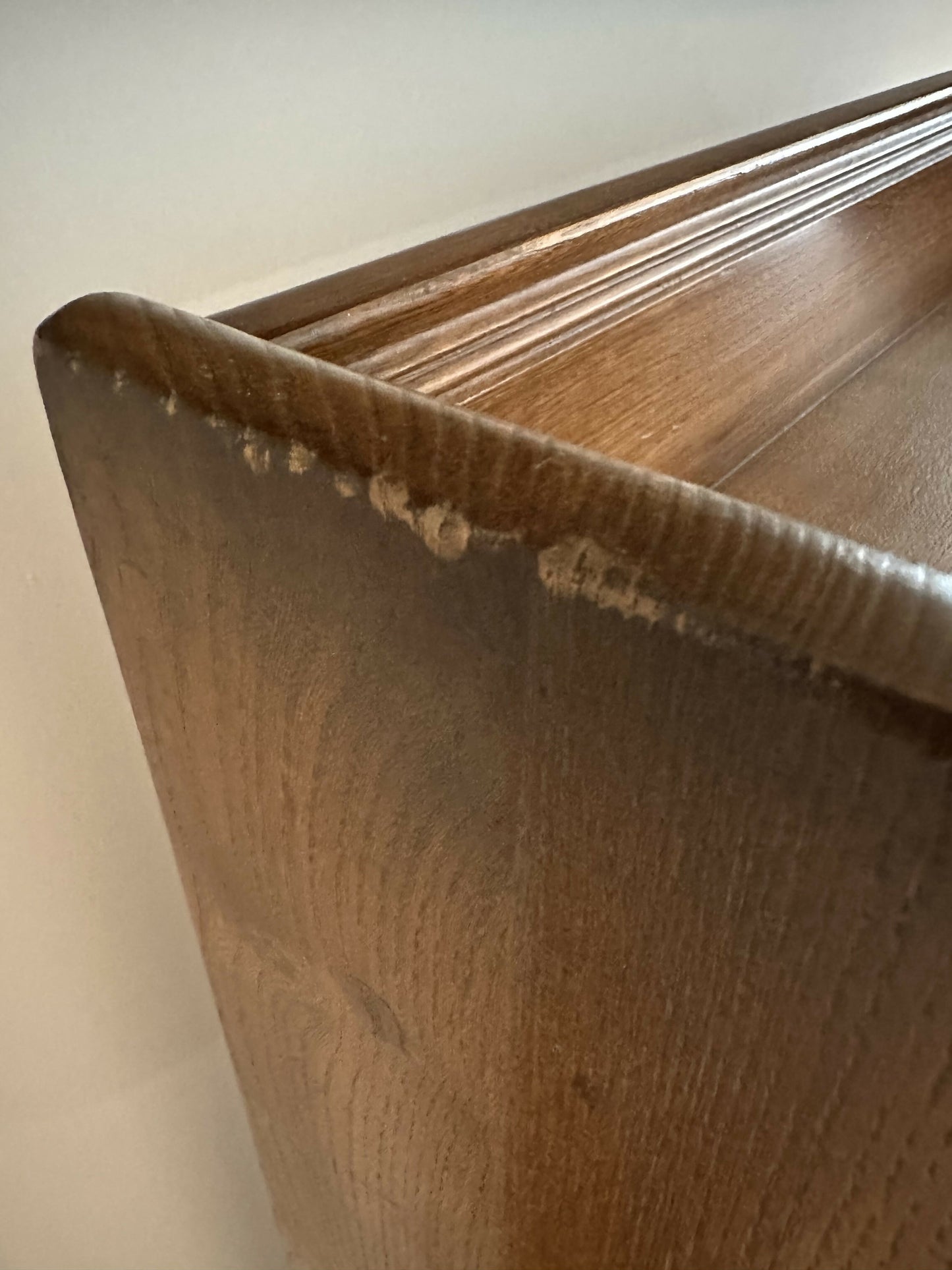 Ercol Waterfall Bookcase Elm Cupbard Vintage Ercol