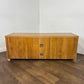 Contemporary Light Oak Flat TV Cabinet / Media Unit