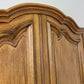 Wardrobe Vintage French Style Oak Two Door Bedroom Storage Armoire LOT 6509