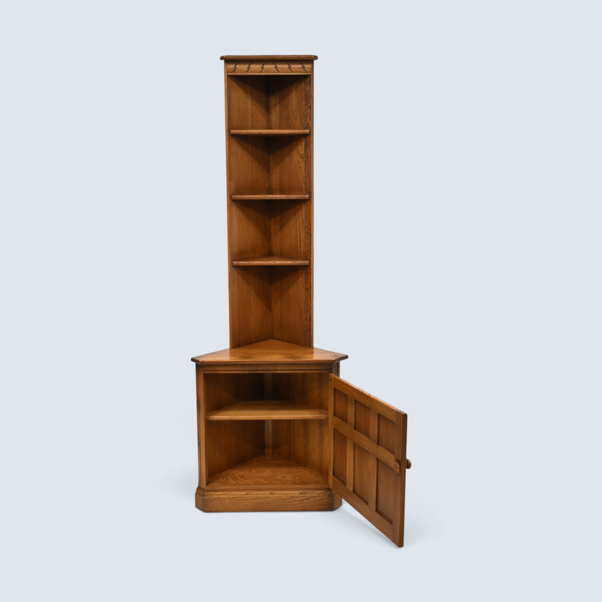 Ercol Mural Corner Cabinet End Unit Golden Dawn Finish FREE* UK Delivery