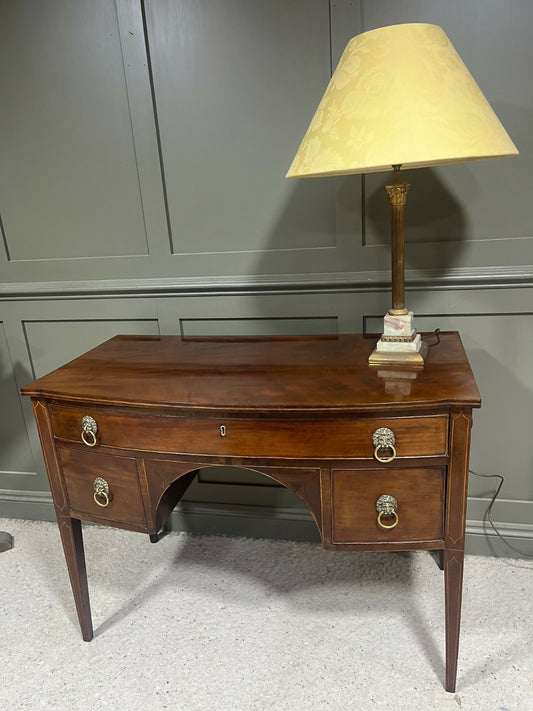 Georgian Desk Knee Hole Style Vintage Desk Early 1800’s