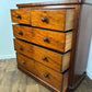 Victorian Mahogany Two Over Three Chest of Drawers