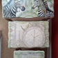 “Zebra Time” Vintage Stacking Tables