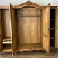Wardrobe Vintage French Louis XVI Style Oak Four Door Carved Armoire LOT 6099