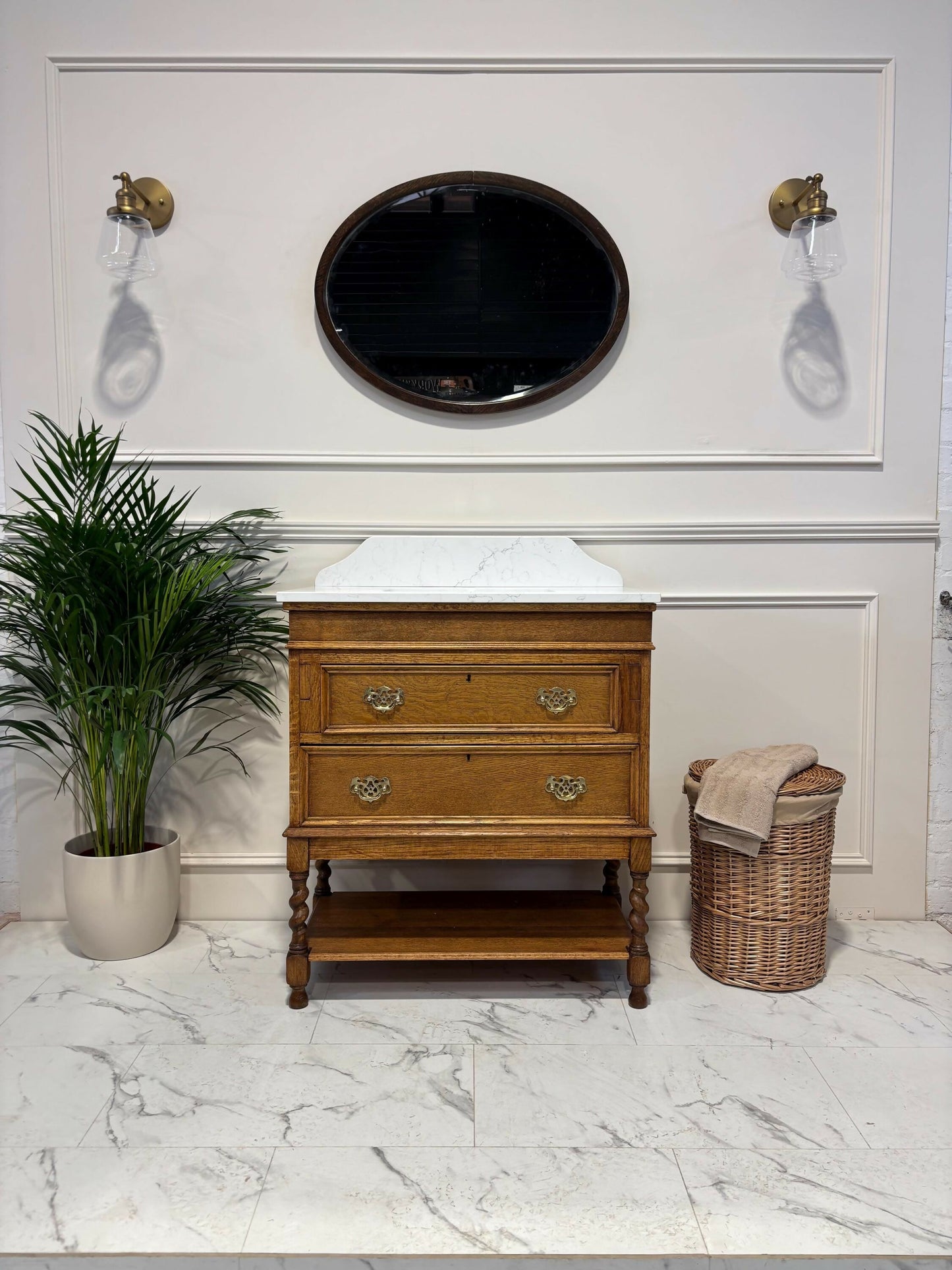 Bathroom Vanity Unit Made to Order Vanity Unit Custom Made Bathroom Furniture Antique Traditional Bathroom Washstand Basin Unit