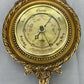 Barometer Vintage French Wall Weather Station Thermometer & Hygrometer LOT 6434