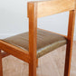 Mid century retro Habitat real leather chair