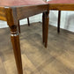 Reproduction Set Of Four Mahogany Inlaid Dining Chairs – Salmon Pink Upholstery