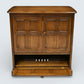 Ercol Mural TV Video Cabinet Golden Dawn Corner Flap Model 839 FREE UK Delivery