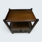 Jaycee Tea Trolley on Casters with Carved Cupboard Doors FREE UK Delivery*