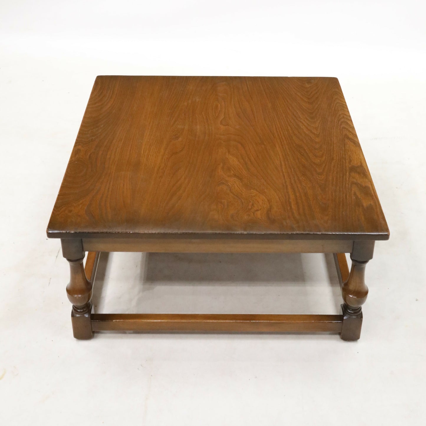 Ercol Square Low Coffee Table in Golden Dawn Finish 69cm Square FREE UK Delivery