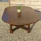 Heavy Pippy Oak Extending Table - Batheaston Furniture- Seats 10-12 - Oval