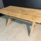 X Ldgs French Oak Farmhouse Dining Table