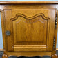 Pair of Bedside Tables Vintage French Louis Oak Nightstands Cabinets LOT 3517