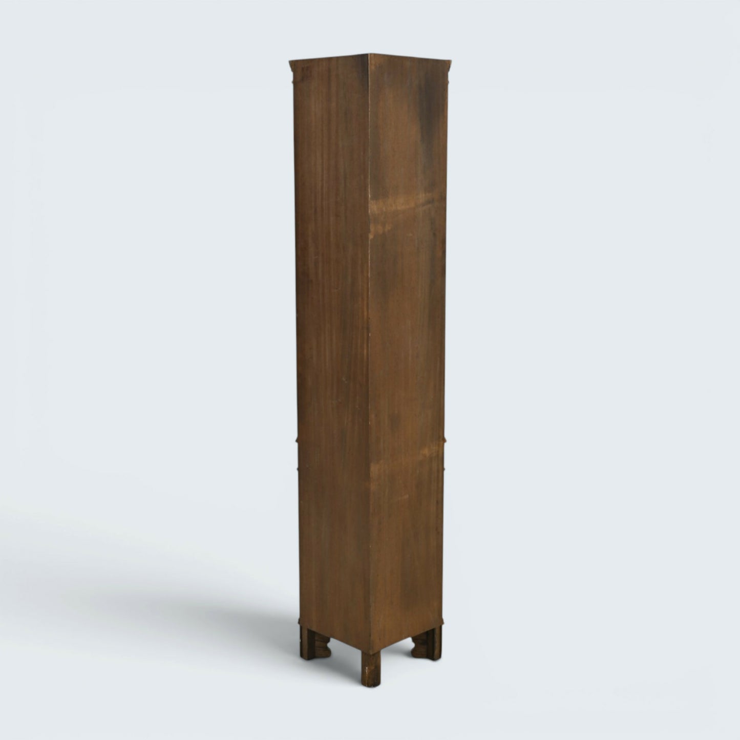 Corner Display Cabinet Carved Cupboard & Open Shelves by Jaycee FREE UK Delivery