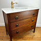 Bathroom Vanity Unit Made to Order Vanity Unit Custom Made Bathroom Furniture Antique Vintage Traditional Bathroom Washstand Basin Unit