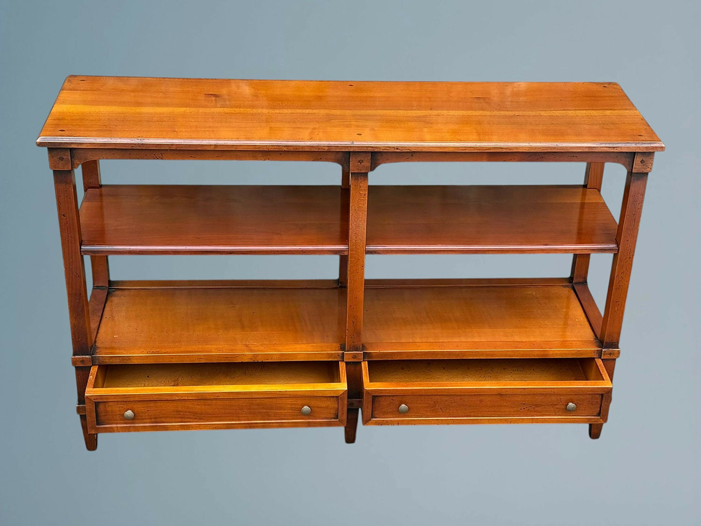 Good Quality French Cherry Bookcase
