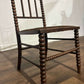 Victorian Mahogany Bobbin leg child's chairm