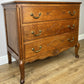 Chest of Drawers Vintage French Louis Oak 3 Drawers Carved Cabinet LOT 6261