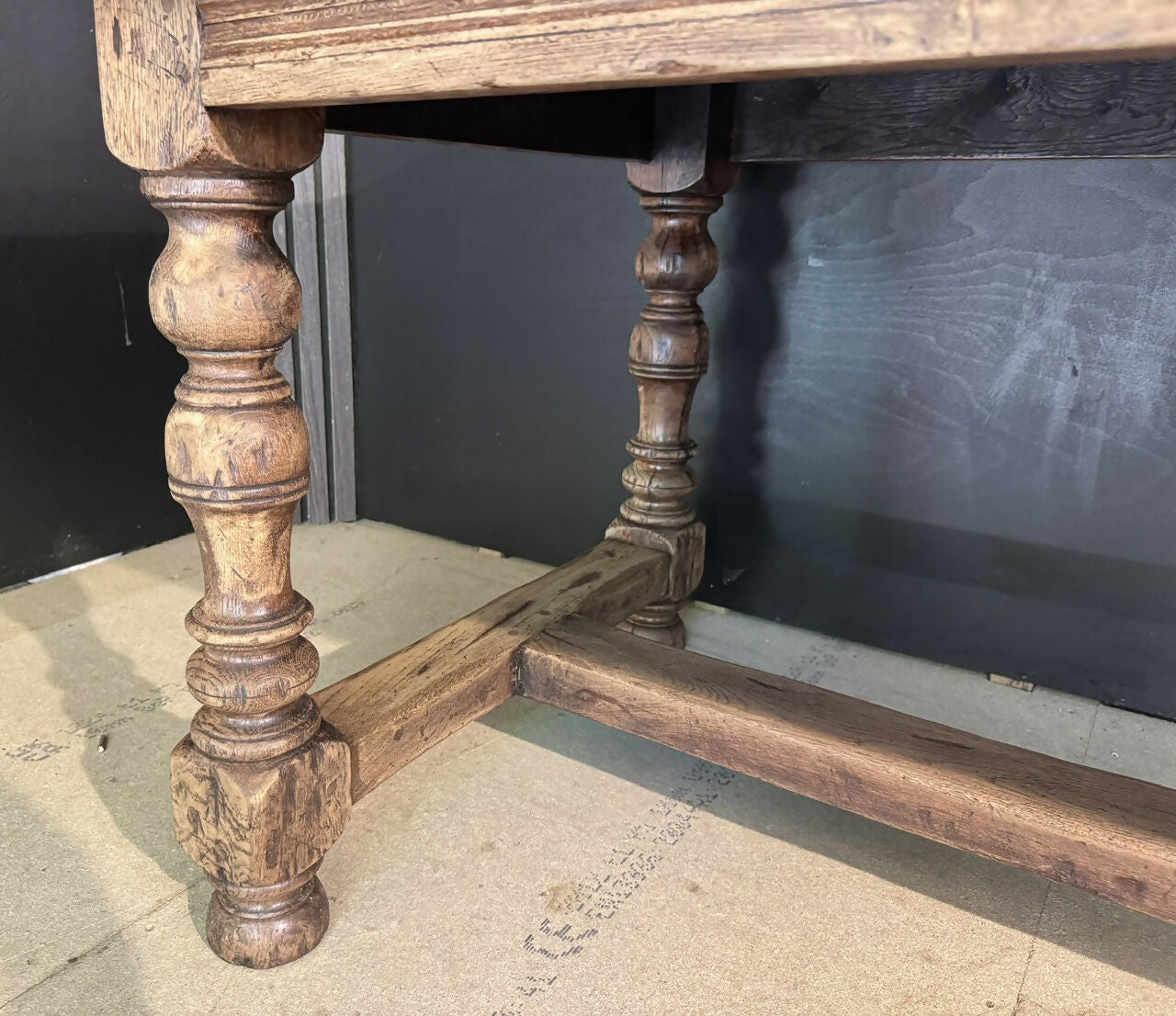 Characterful Oak Farmhouse Dining Table