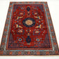 Antique Handmade Chinese Khotan Rug/Carpet Geometric Design FREE UK Delivery. SBR7123/2704B