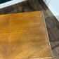 Vintage Walnut Sewing Box on Cabriole Supportsb