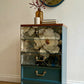 Chest of Drawers G- Plan Hand -Painted in Deep Teal