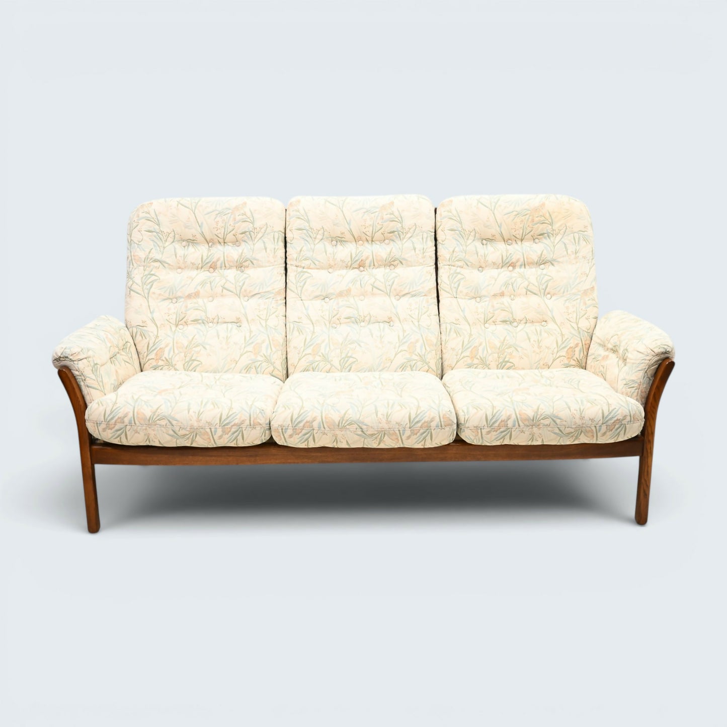 Ercol 3str Sofa Sunningdale Range Bird Print Golden Dawn Frame FREE UK Delivery