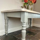 Hand Painted Farmhouse Table, 1990s