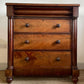 Vintage Tallboy Mahogany Scotch Chest Of Drawers
