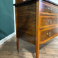 Edwardian mahogany inlaid dressing table featuringbb