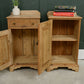 Pair Vintage Pine Bedside Cupboards Tables - Pot Cupboards - SKU 206 207