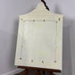 Reproduction Ornate Cream Coloured Wall Mirror