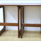 Vintage Bedside Table Set Of 2 Pair McIntosh Teak Danish Design Mid Century