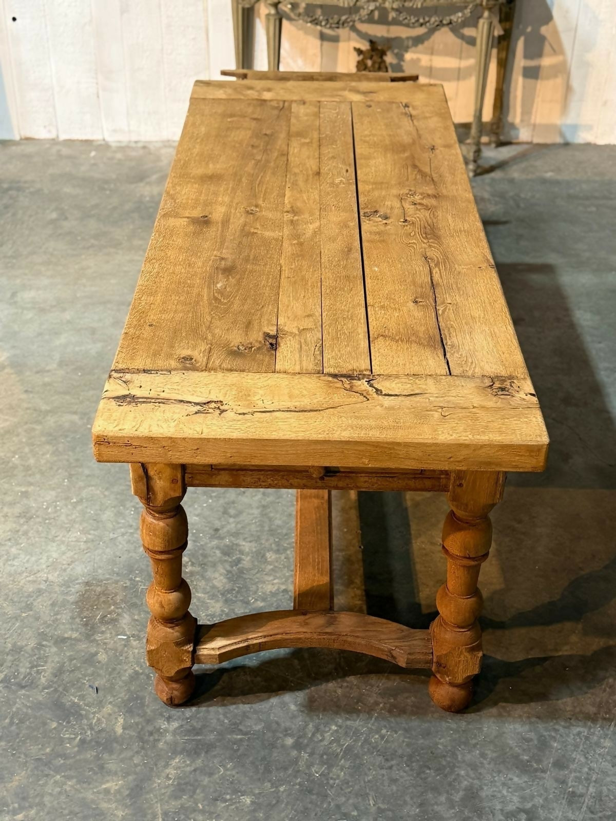 Characterful French Farmhouse Kitchen Dining Table