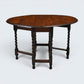 Vintage Oak Drop Leaf Dining Table Barley Twist Gate Leg Vintage FREE Delivery