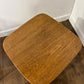 Mid-Century Set of Four Oak Stools