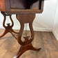 Reproduction Mahogany Drop Leaf Sofa Table with Drawers