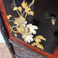Heavily Carved Vintage Oriental Two Fold Screen