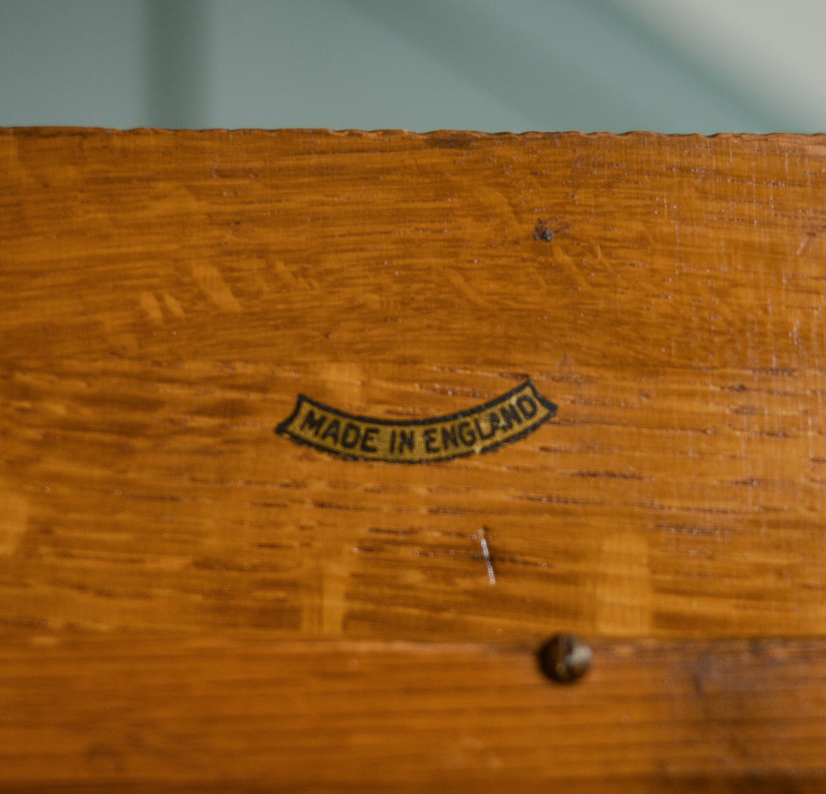 Vintage Oak Gentlemans Wardrobe - 1930s - 1940s