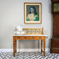 Antique Marble Top Wash Stand Side Table Kitchen Side Table