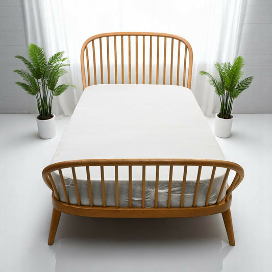 Ercol Windsor Single Bed & Mattress Light Finish Model 358 FREE UK Delivery*