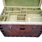 19th Century Oak & Metal Banded Silver Chest