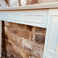 Painted Wooden Fireplace Surround | Classic Mantelpiece | Georgian Style Fire Surround | Off-White Traditional Fireplace Mantel