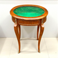 Walnut and Gilt Metal Bijouterie Table