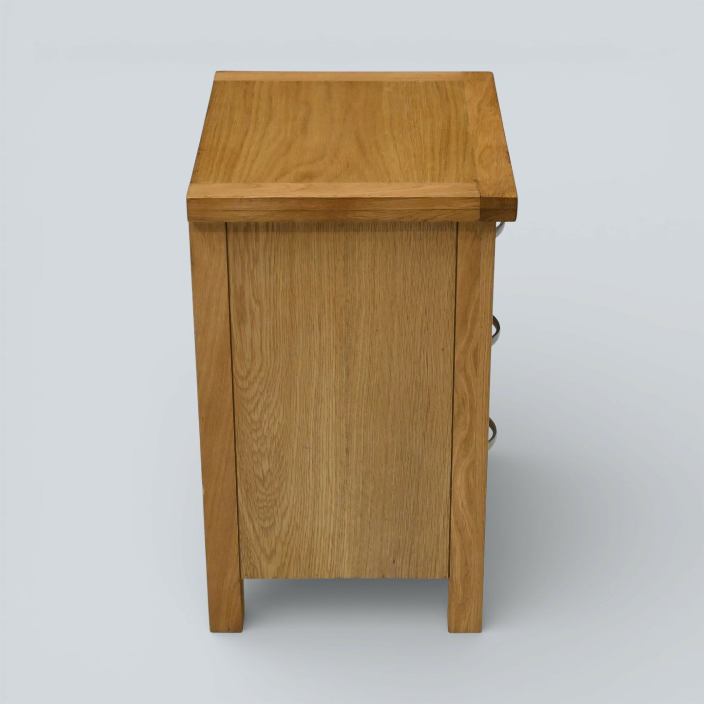 Small Light Oak Chest Of Drawers Bedside 3 Drawers Cabinet FREE UK Delivery*
