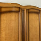 Wardrobe Vintage French Louis Oak Triple Door Carved Armoire Cabinet LOT 6534