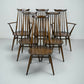 Set Of 6 Ercol Goldsmith Dining Chairs Including 2 Carvers FREE UK Delivery*